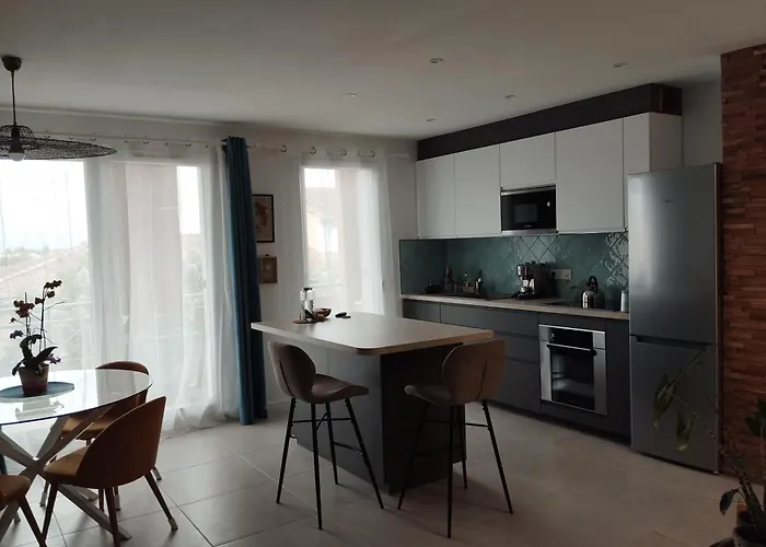 T2 Vue Pyrenees Au Sud De Apartament Tuluza